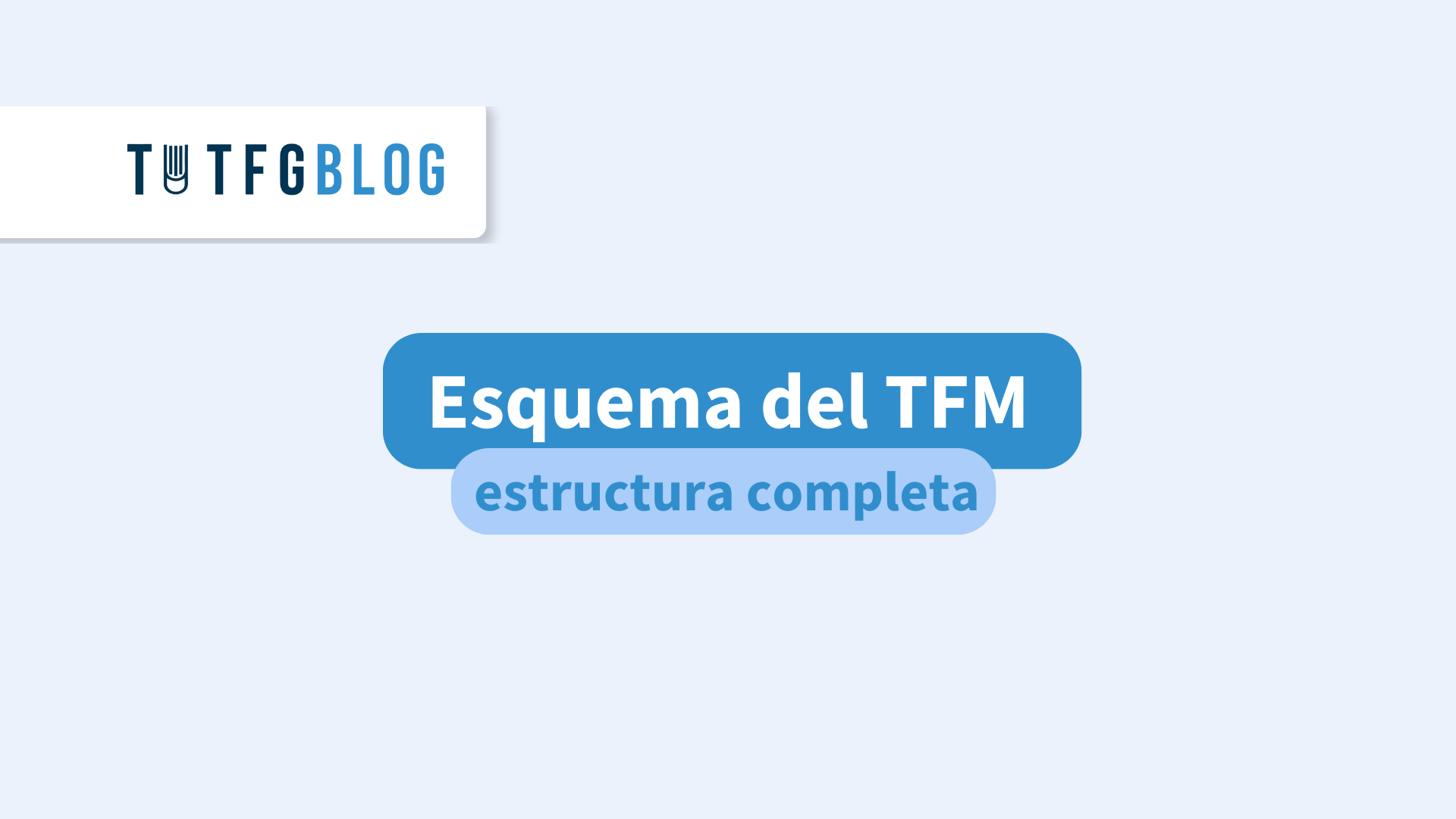 esquema del TFM